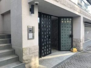 青山路別墅區門口網路型對講機